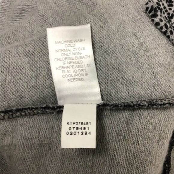 J. Jill Women’s Long Sleeve Crew Neck Lightweight Knit Tunic, Black, size M - Picture 7 of 7